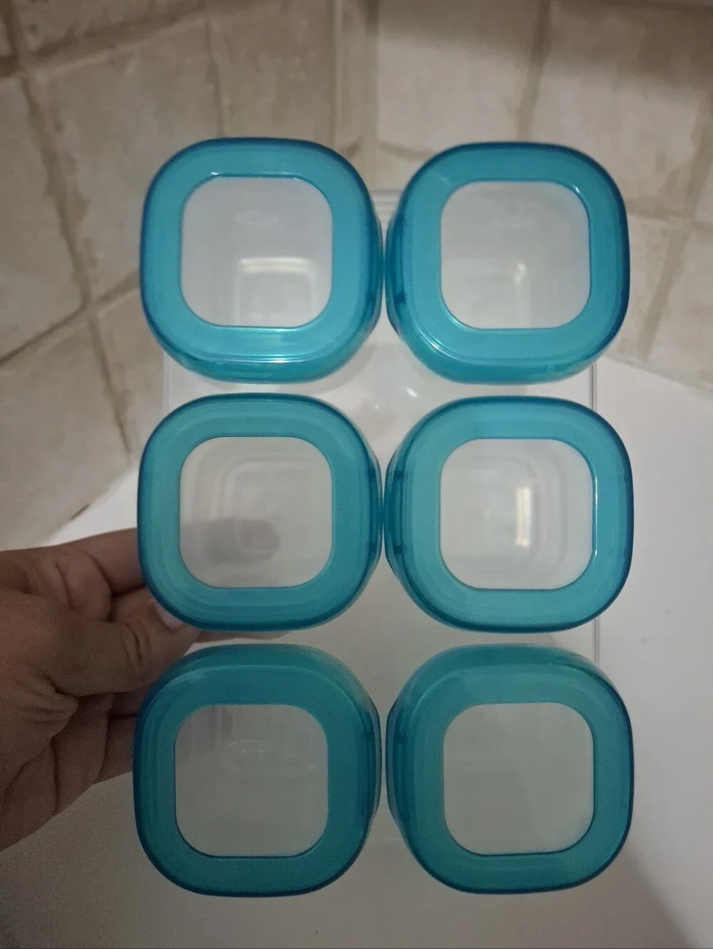 OXO tot 2 oz & 4 Oz Freezer Food Storage Containers